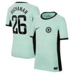 Chelsea FC chelsea wsl nike third stadium shirt 2023-24 – kids with buchanan 26 printing Jerseys - Official Football Shirts UK