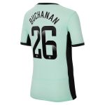 Chelsea FC chelsea wsl nike third stadium shirt 2023-24 – kids with buchanan 26 printing Jerseys - Official Football Shirts UK