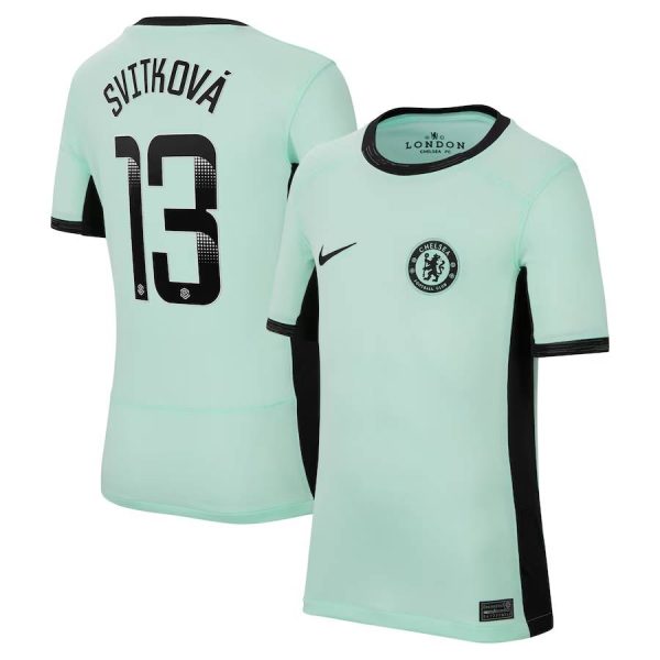 Chelsea FC chelsea wsl nike third stadium shirt 2023-24 – kids with svitková 13 printing Jerseys - Official Football Shirts UK