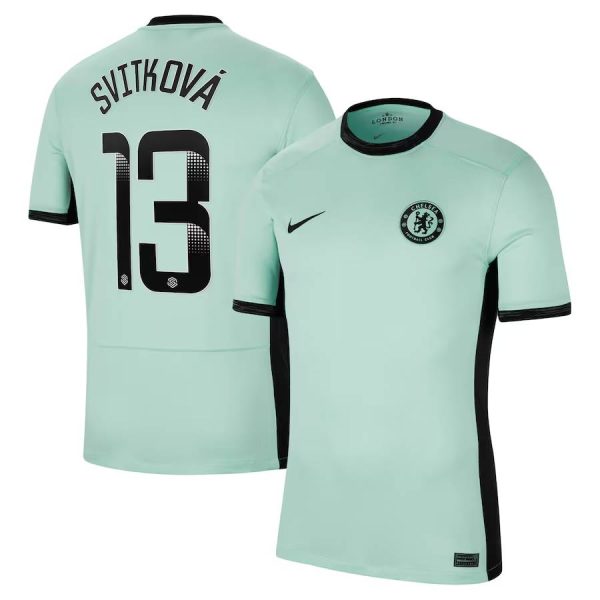 Chelsea FC chelsea wsl nike third stadium shirt 2023-24 with svitková 13 printing Jerseys - Official Football Shirts UK