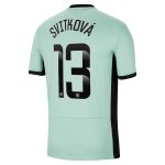 Chelsea FC chelsea wsl nike third stadium sponsored shirt 2023-24 with svitková 13 printing Jerseys - Official Football Shirts UK