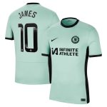 Chelsea FC chelsea wsl nike third stadium sponsored shirt 2023-24 with james 10 printing Jerseys - Official Football Shirts UK