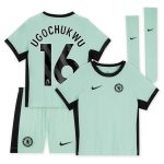 Chelsea FC chelsea nike third stadium kit 2023-24 – little kids with ugochukwu 16 printing Jerseys - Official Football Shirts UK