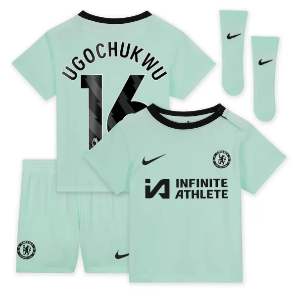 Chelsea FC chelsea nike third stadium sponsored kit 2023-24 – infants with ugochukwu 16 printing Jerseys - Official Football Shirts UK