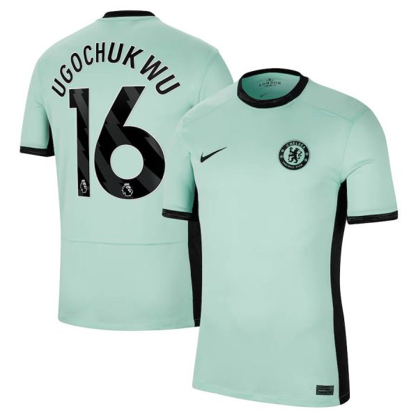 Chelsea FC chelsea nike third stadium shirt 2023-24 with ugochukwu 16 printing Jerseys - Official Football Shirts UK