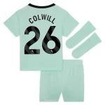 Chelsea FC chelsea nike third stadium sponsored kit 2023-24 – infants with colwill 26 printing Jerseys - Official Football Shirts UK