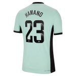 Chelsea FC chelsea wsl nike third vapor match sponsored shirt 2023-24 with hamano 23 printing Jerseys - Official Football Shirts UK