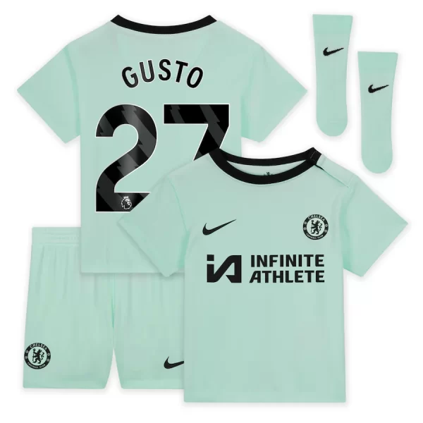 Chelsea FC chelsea nike third stadium sponsored kit 2023-24 – infants with gusto 27 printing Jerseys - Official Football Shirts UK