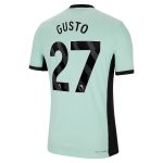 Chelsea FC chelsea nike third vapor match shirt 2023-24 with gusto 27 printing Jerseys - Official Football Shirts UK