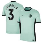 Chelsea FC chelsea nike third stadium shirt 2023-24 with cucurella 3 printing Jerseys - Official Football Shirts UK