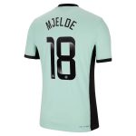 Chelsea FC chelsea wsl nike third vapor match shirt 2023-24 with mjelde 18 printing Jerseys - Official Football Shirts UK