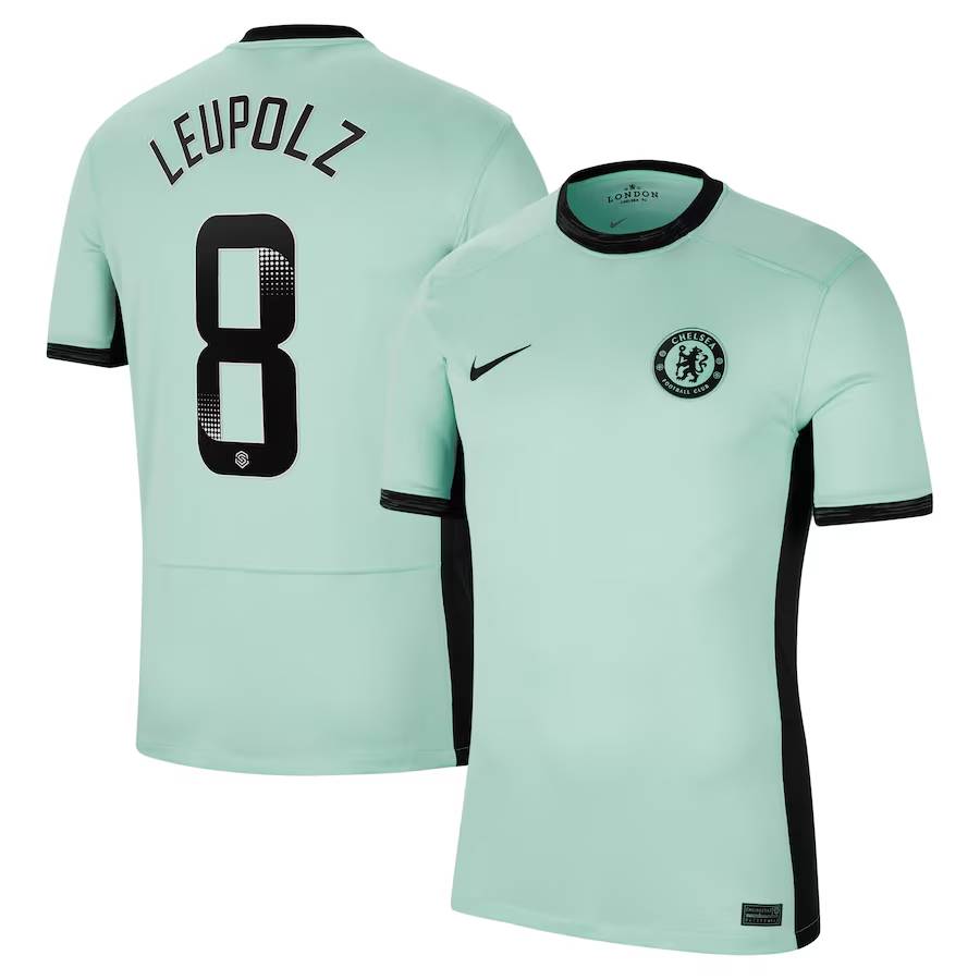 Chelsea FC chelsea wsl nike third stadium shirt 2023-24 with leupolz 8 printing Jerseys - Official Football Shirts UK