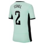 Chelsea FC chelsea wsl nike third stadium shirt 2023-24 – kids with fishel 2 printing Jerseys - Official Football Shirts UK