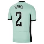 Chelsea FC chelsea wsl nike third stadium shirt 2023-24 with fishel 2 printing Jerseys - Official Football Shirts UK