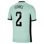 Chelsea FC chelsea wsl nike third stadium sponsored shirt 2023-24 with fishel 2 printing Jerseys - Official Football Shirts UK