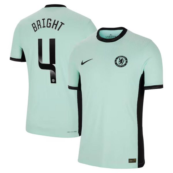 Chelsea FC chelsea wsl nike third vapor match shirt 2023-24 with bright 4 printing Jerseys - Official Football Shirts UK