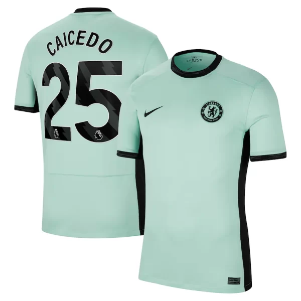 Chelsea FC chelsea nike third stadium shirt 2023-24 with caicedo 25 printing Jerseys - Official Football Shirts UK