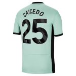 Chelsea FC chelsea nike third stadium shirt 2023-24 with caicedo 25 printing Jerseys - Official Football Shirts UK