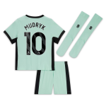 Chelsea FC chelsea nike third stadium kit 2023-24 – little kids with mudryk 10 printing Jerseys - Official Football Shirts UK