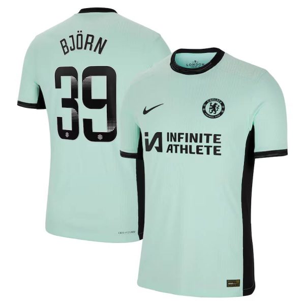 Chelsea FC chelsea wsl nike third vapor match sponsored shirt 2023-24 with björn 39 printing Jerseys - Official Football Shirts UK