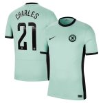 Chelsea FC chelsea wsl nike third stadium shirt 2023-24 with charles 21 printing Jerseys - Official Football Shirts UK