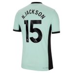 Chelsea FC chelsea nike third vapor match shirt 2023-24 with n.jackson 15 printing Jerseys - Official Football Shirts UK