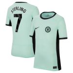 Chelsea FC chelsea nike third stadium shirt 2023-24 – kids with sterling 7 printing Jerseys - Official Football Shirts UK