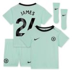 Chelsea FC chelsea nike third stadium kit 2023-24 – infants with james 24 printing Jerseys - Official Football Shirts UK