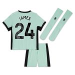 Chelsea FC chelsea nike third stadium kit 2023-24 – little kids with james 24 printing Jerseys - Official Football Shirts UK