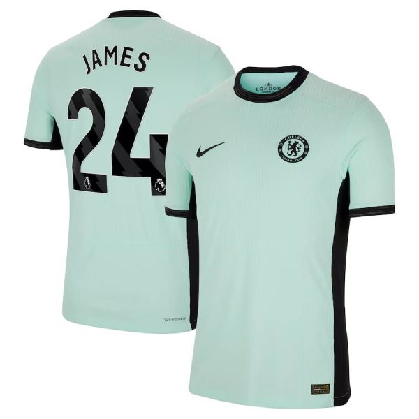 Chelsea FC chelsea nike third vapor match shirt 2023-24 with james 24 printing Jerseys - Official Football Shirts UK