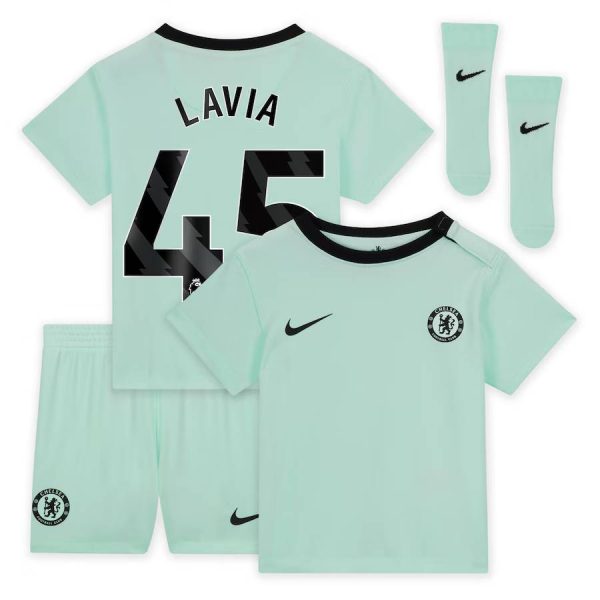 Chelsea FC chelsea nike third stadium kit 2023-24 – infants with lavia 45 printing Jerseys - Official Football Shirts UK