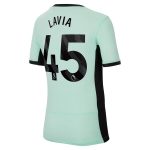 Chelsea FC chelsea nike third stadium shirt 2023-24 – kids with lavia 45 printing Jerseys - Official Football Shirts UK