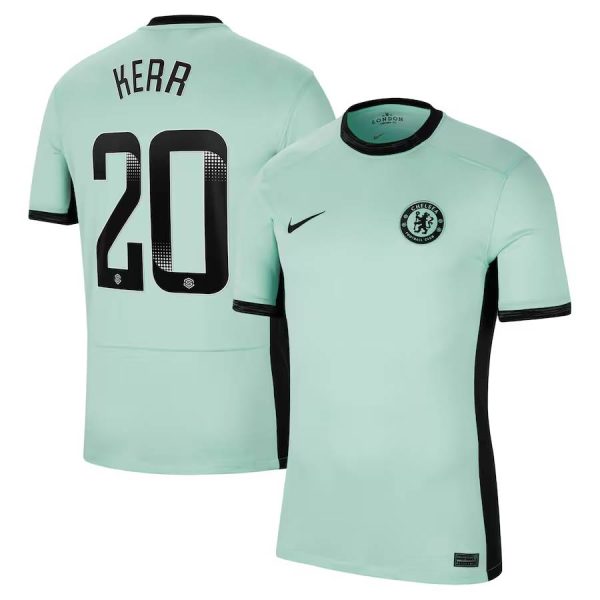 Chelsea FC chelsea wsl nike third stadium shirt 2023-24 with kerr 20 printing Jerseys - Official Football Shirts UK