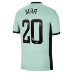 Chelsea FC chelsea wsl nike third stadium sponsored shirt 2023-24 with kerr 20 printing Jerseys - Official Football Shirts UK