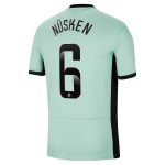 Chelsea FC chelsea wsl nike third stadium sponsored shirt 2023-24 with nüsken 6 printing Jerseys - Official Football Shirts UK