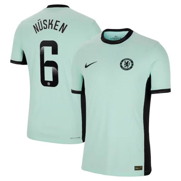 Chelsea FC chelsea wsl nike third vapor match shirt 2023-24 with nüsken 6 printing Jerseys - Official Football Shirts UK