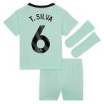 Chelsea FC chelsea nike third stadium kit 2023-24 – infants with t. silva 6 printing Jerseys - Official Football Shirts UK