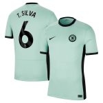 Chelsea FC chelsea nike third stadium shirt 2023-24 with t. silva 6 printing Jerseys - Official Football Shirts UK