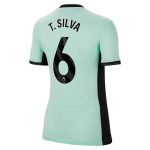 Chelsea FC chelsea nike third stadium shirt 2023-24 – womens with t. silva 6 printing Jerseys - Official Football Shirts UK