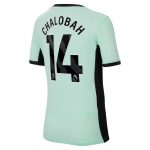 Chelsea FC chelsea nike third stadium shirt 2023-24 – kids with chalobah 14 printing Jerseys - Official Football Shirts UK