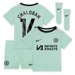 Chelsea FC chelsea nike third stadium sponsored kit 2023-24 – infants with chalobah 14 printing Jerseys - Official Football Shirts UK