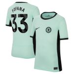 Chelsea FC chelsea nike third stadium shirt 2023-24 – kids with fofana 33 printing Jerseys - Official Football Shirts UK