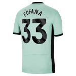 Chelsea FC chelsea nike third stadium shirt 2023-24 with fofana 33 printing Jerseys - Official Football Shirts UK