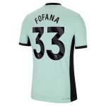 Chelsea FC chelsea nike third vapor match shirt 2023-24 with fofana 33 printing Jerseys - Official Football Shirts UK