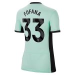 Chelsea FC chelsea nike third stadium shirt 2023-24 – womens with fofana 33 printing Jerseys - Official Football Shirts UK